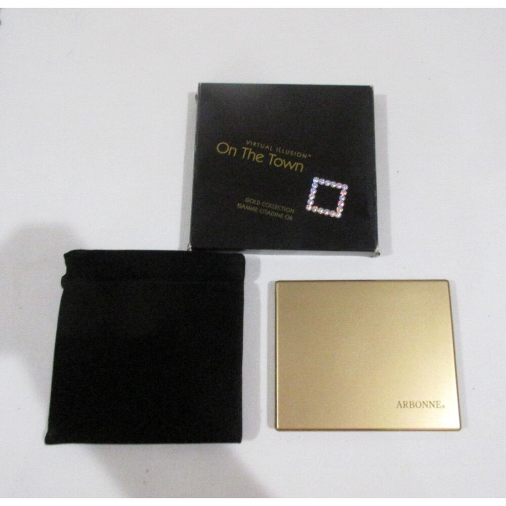 Arbonne Virtual Illusion On the Town Gold Collection Lip Gloss/Eye Shadow/Powder